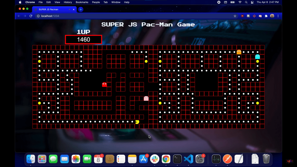 JavaScript Pacman Game