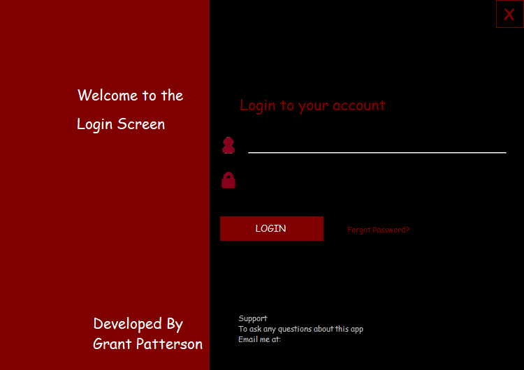 Login Form