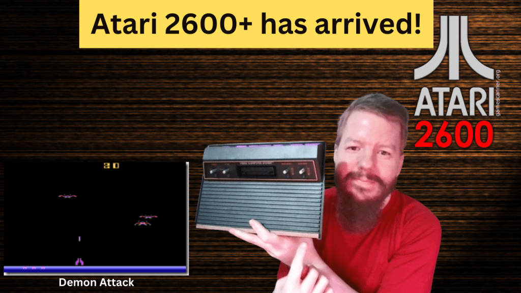#atari2600+ has arrived. Plus, Gameplay&nbsp;Footage.