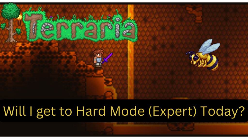 #Terraria Gameplay Highlights: Defeating Queen Bee with mostly range weapons&nbsp;(Expert)
