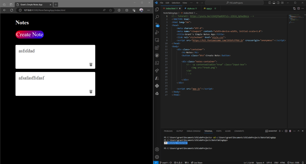 Note Taking App Fixed online&nbsp;now…