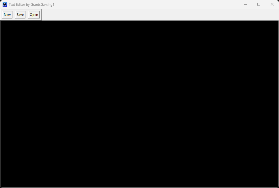 #Python #Tkinter – Simple Notepad&nbsp;Editor