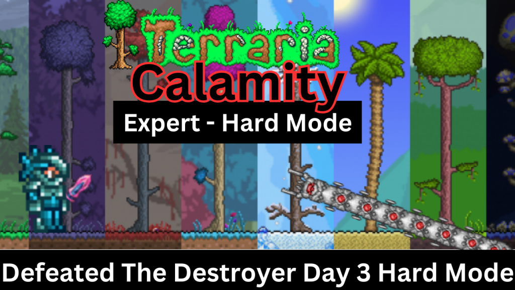 #Terraria #Calamity – Defeated The Destroyer&nbsp;(Expert)