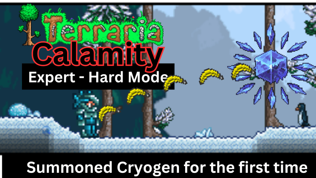 #Terraria #Calamity Gameplay Highlights – Facing Cryogen for the first&nbsp;time.