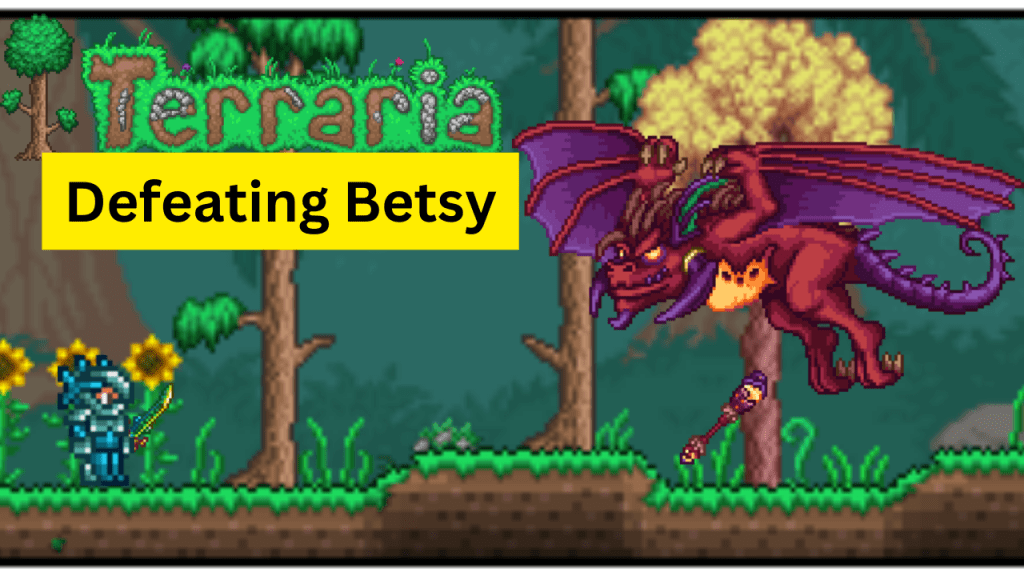 #Terraria Gameplay Highlights: Defeating Betsy – Old Man’s Army (Expert – Hard&nbsp;Mode)