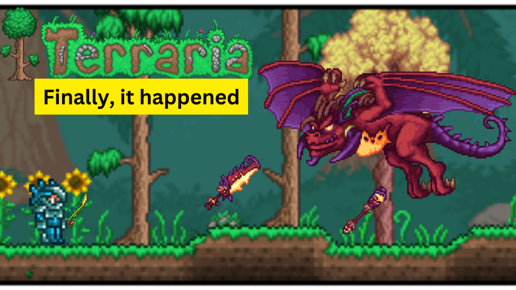 #Terraria Gameplay Highlights: It finally&nbsp;happened