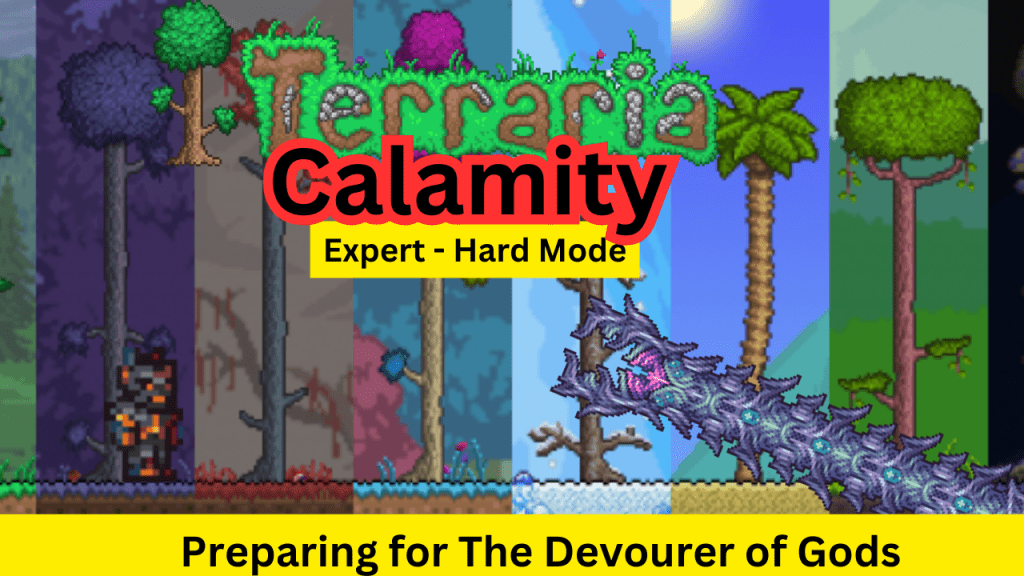 Terraria Calamity Live Stream Replay – Preparing for The Devourer of the&nbsp;Gods