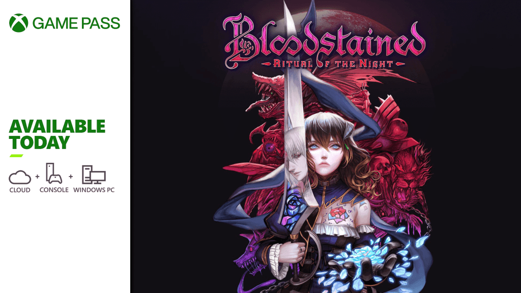 Bloodstained – Ritual of the Night on Xbox Game&nbsp;Pass
