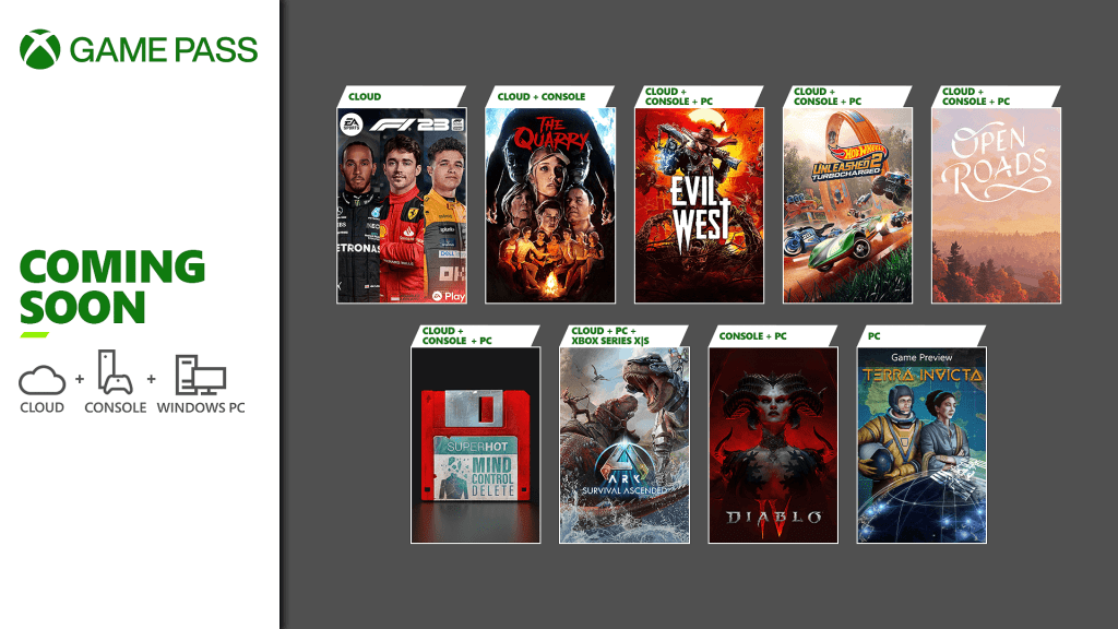 Xbox Game Pass games rest of this month and beginning of&nbsp;April