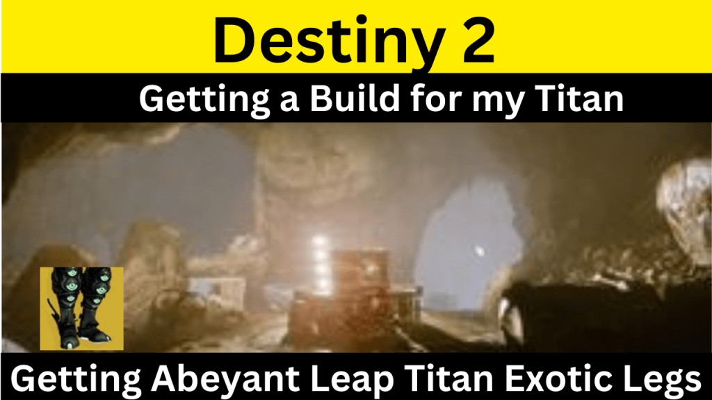 Destiny 2 – Getting a Titan Build, plus got raided on Twitch with 35 people&nbsp;today