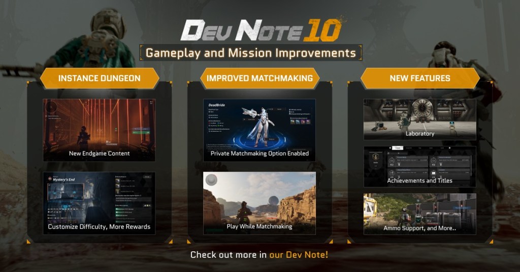 The First Descendant adds Instance Dungeon and new features, plus&nbsp;more.