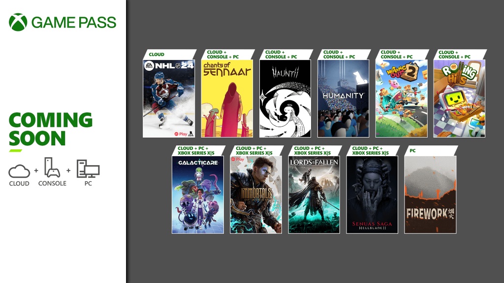 Xbox Game Pass rest of May 2024&nbsp;Games