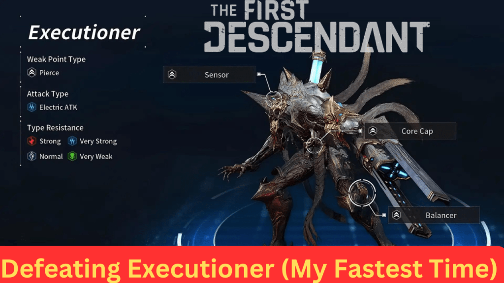 The First Descendant Gameplay Highlights – Defeating Executioner Void Intercept Battle&nbsp;(Hard)