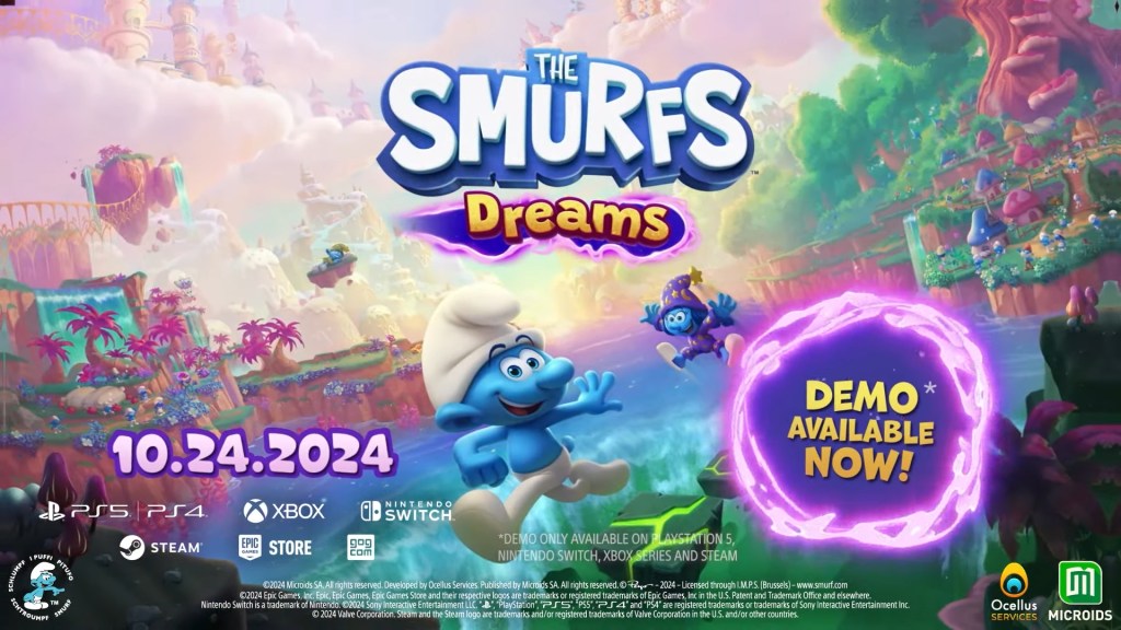The Smurfs Dreams Demo Now&nbsp;Available