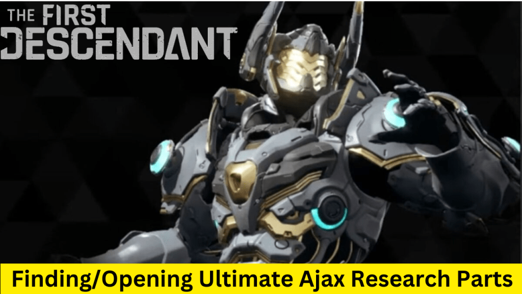 The First Descendant Shorts – Got 2 of 4 Ultimate Ajax&nbsp;parts.