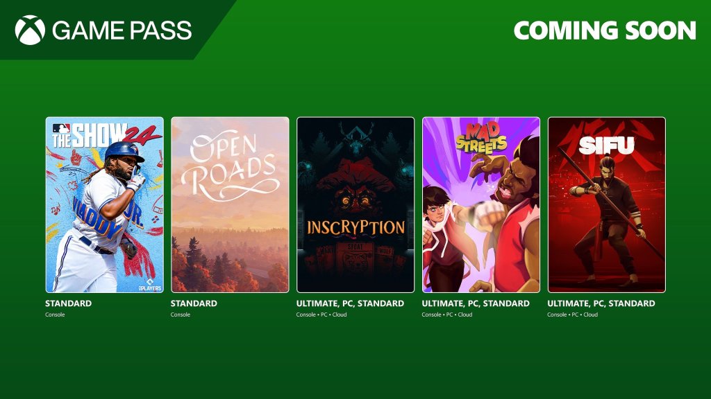 Xbox Game Pass Games for October&nbsp;2024
