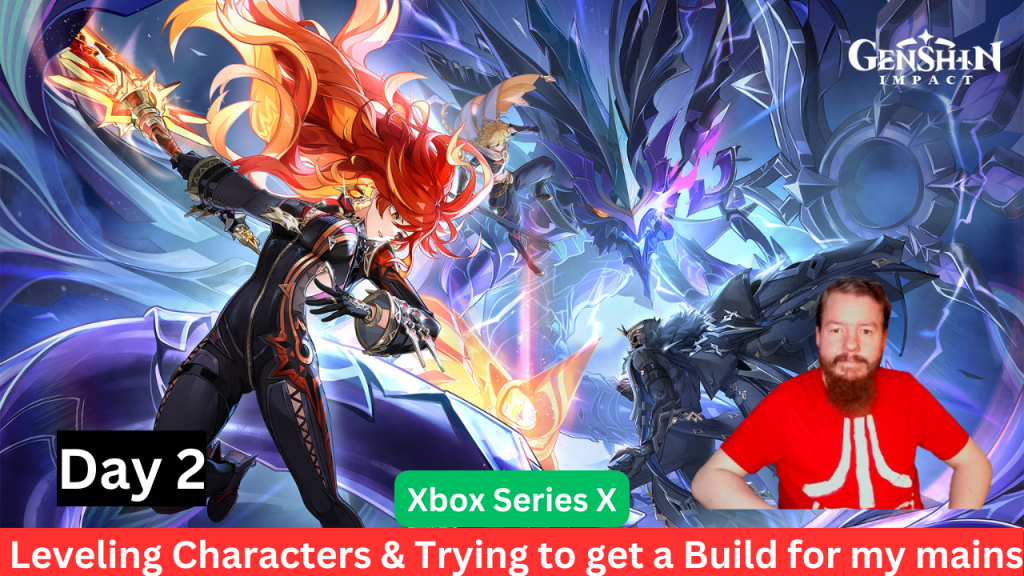 Genshin Impact Live Stream Replay – Day 2: Getting my Main Characters at&nbsp;LVL20