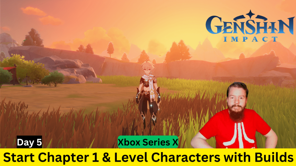 Genshin Impact Live Stream Replay – Got two new characters (Free), and leveling them and getting a good beginner&nbsp;build.