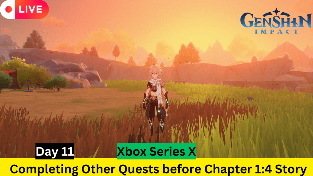 Genshin Impact Live Stream Replay – Chapter 1 Act 4&nbsp;Completed