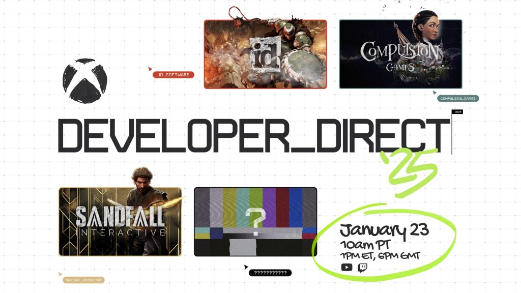 Xbox Developer Direct is on January 23,&nbsp;2025