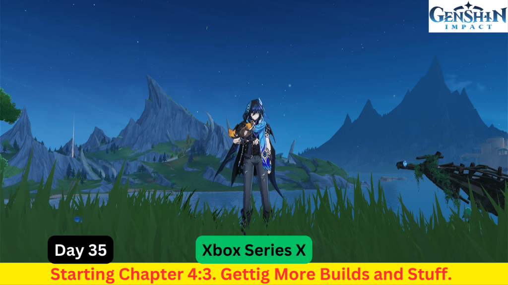 Genshin Impact Live Stream Replay – Leveling Characters/Weapons/Artifacts n&nbsp;stuff.