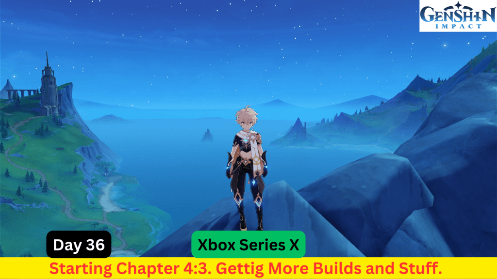 Genshin Impact Live Stream Replay – Side Quests done to continue Chapter 4 Act 3. Leveling Other Characters and&nbsp;Builds