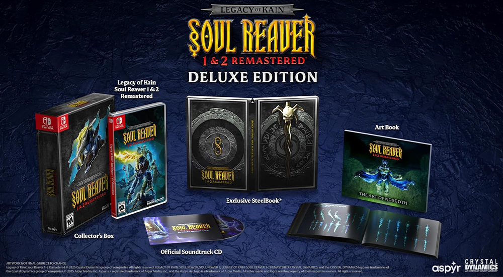 Legacy of Kain: Soul Reaver 1 & 2 Remastered gets Physical Deluxe&nbsp;Version