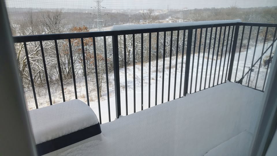 5 inches snow in&nbsp;Minnesota