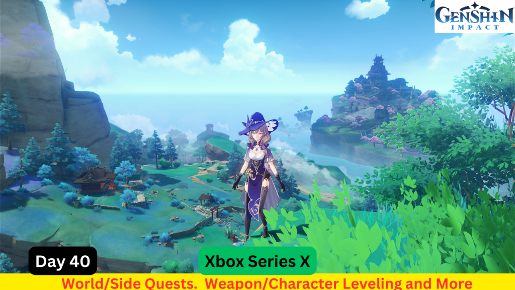 Genshin Impact Live Stream Replay – Getting Quests Done In The Chasm Area. Weapon/Character Leveling