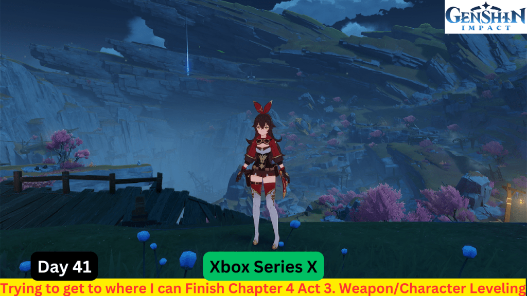 Genshin Impact Live Stream Replay – Getting More Side Quests Done, Plus Weapon/Character Leveling