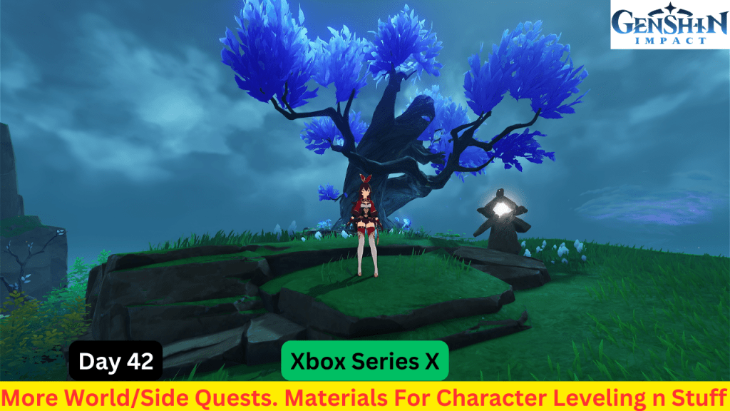 Genshin Impact Live Stream Replay – Got a Side/World Quest Done. Got Ascension Materials To Ascend My Characters&nbsp;More.