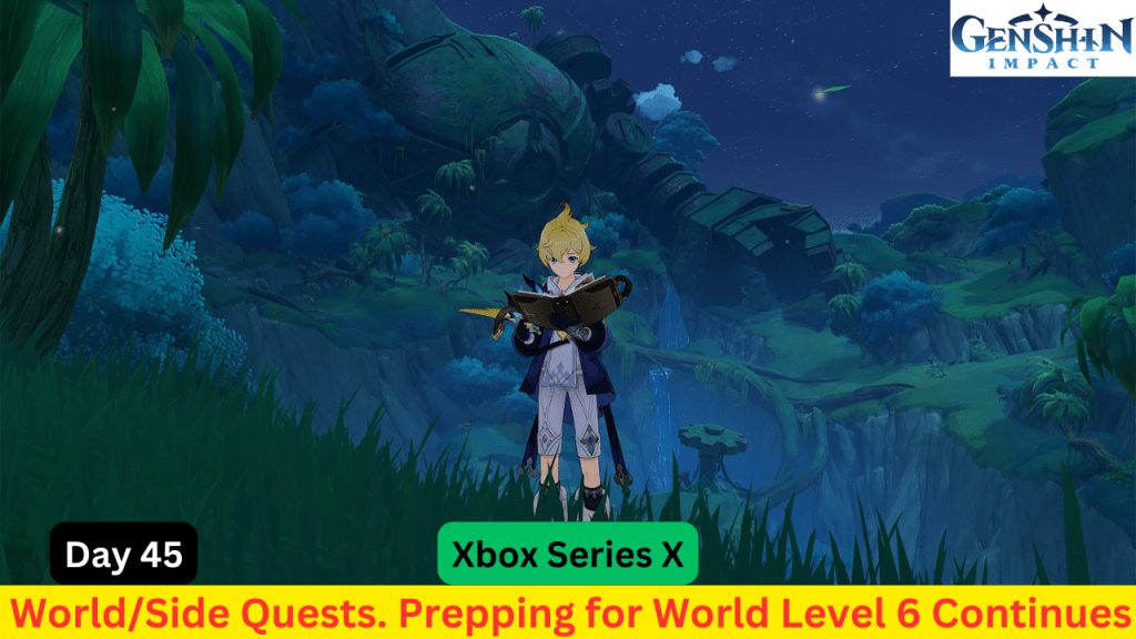 Genshin Impact Live Stream Replay – More Side/World Quests Done. Getting Better Artifacts For My Main&nbsp;Characters.