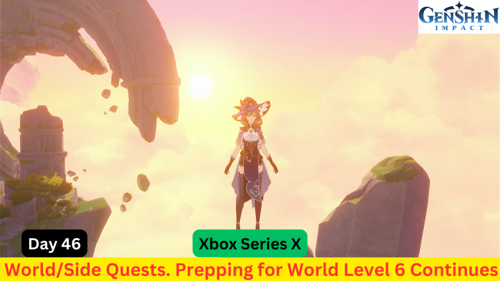 Genshin Impact Live Stream Replay – Finally Made It To World Level 6, Which Was Easy For&nbsp;Me.