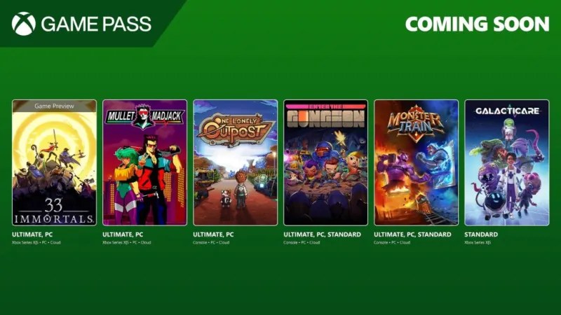 Xbox Game Pass Wave 1 Games Has Been Revealed For This&nbsp;Month