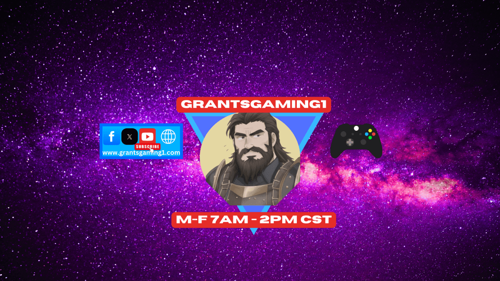 GrantsGaming1 New Schedule
