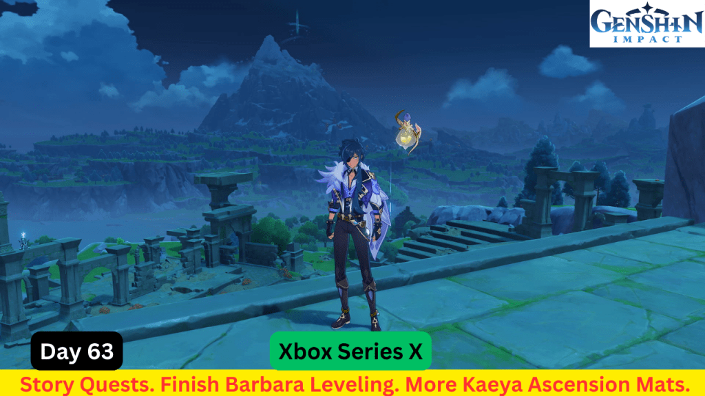 Genshin Impact Live Stream Replay – Barbara Fully Leveled (LVL90). Story Quest Done. Region Map Completed (3 total&nbsp;now)