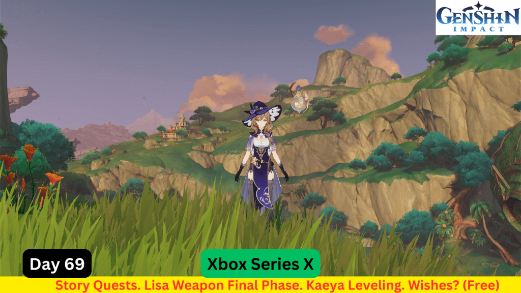 Genshin Impact Live Stream Replay – Got All My Main Characters/Weapons Leveled up. Story Quest Done. Map Exploration (Starfell Valley&nbsp;99%)