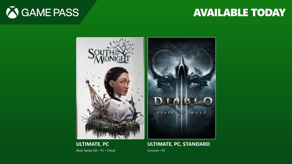Xbox Game Pass has two new games available&nbsp;today