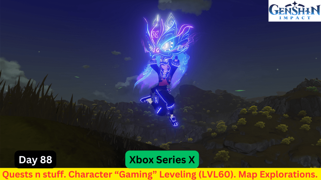 Genshin Impact Live Stream Replay – Side/World Quests Done. Character “Gaming” Leveling (LVL60). More Map&nbsp;Explorations.