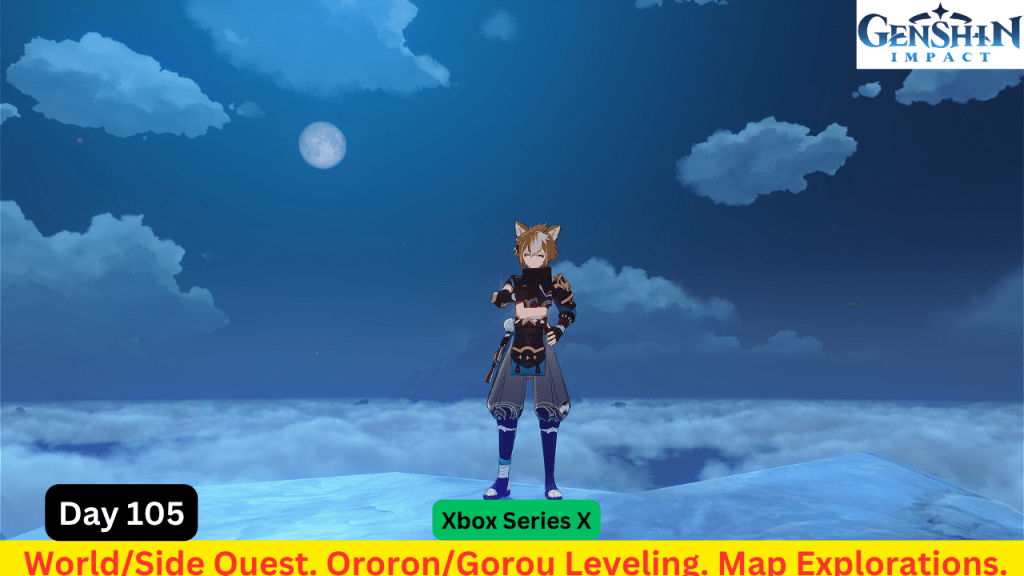 Genshin Impact Live Stream Replay – Couple of Natlan Quests. Ororon/Gorou Leveling. Map&nbsp;Explorations.