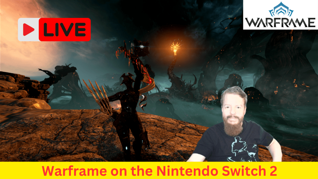 Warframe on Nintendo Switch 2 Live Stream Replay – Working on AMP (LVL3). Inches Away From MR12. Bounties on&nbsp;Earth/Fortuna.