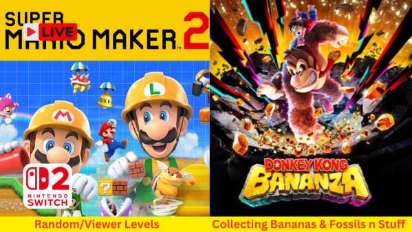 super mario maker 2 & donkey kong bananza